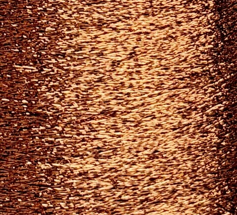 Lurexgarn 6900m/100g – Metallfaser col. Bronze